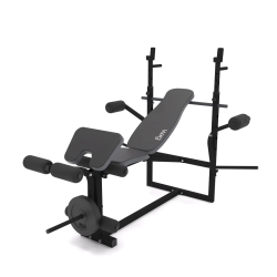 Многофункциональная скамья для жима WCG 0070 + Брусья + Приставка скотта