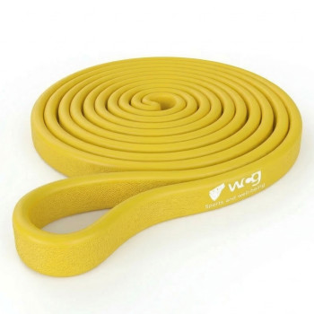 Фитнес-резинка WCG PowerStrip Level 2 (18 - 31 кг) — Резиновая петля / эспандер для тренировок и подтягиваний