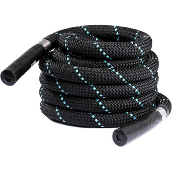 Канат тренувальний для кросфіту 12м Battle Rope WCG 38х12
