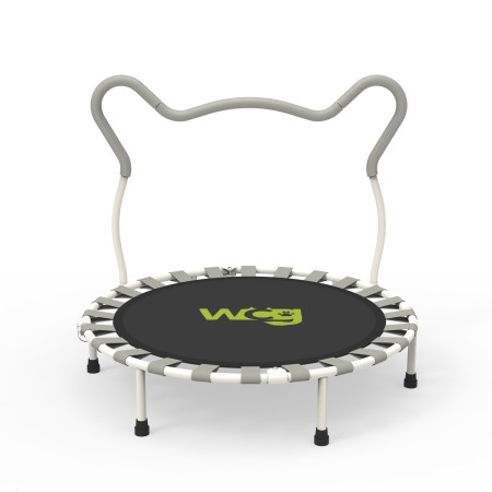 Дитячий Батут з ручкою WCG Koala у стильному сірому кольорі 