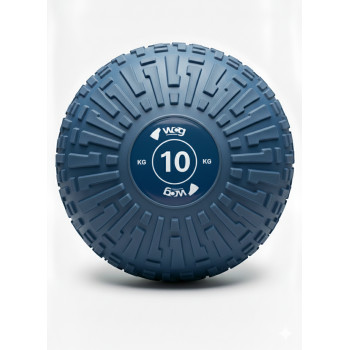 Слэмбол 10 кг — профессиональный ударный мяч без отскока для силовых и функциональных тренировок