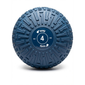 Слэмбол 4 кг — профессиональный ударный мяч без отскока для силовых и функциональных тренировок
