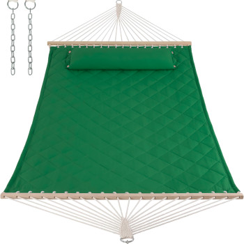 Стойка для гамака 50х50 + Гамак с планкой SOFT изумрудный XXL 200×140 двухместный WCG Стойка для гамака 50х50 + Гамак с планкой SOFT изумрудный XXL 200×140 двухместный WCG