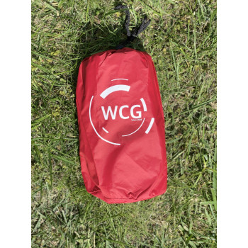 Двухместный надувной каремат производный, туристический WCG для кемпинга (красный)