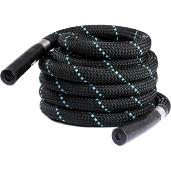 Канат тренувальний для кросфіту 12м Battle Rope WCG 38х12