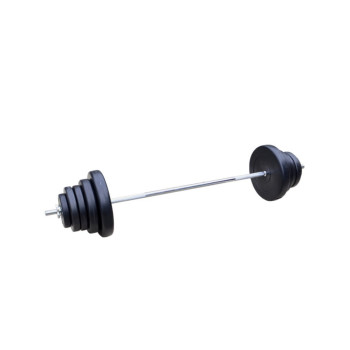 Штанга RN-Sport на 50 кг + Перчатки. ABS покриття дисків
