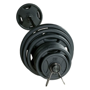Олімпійська, металева штанга RN-Sport Quatro 135 кг (2х20,2х15,2х10,4х5,4х2.5+2.2 м)