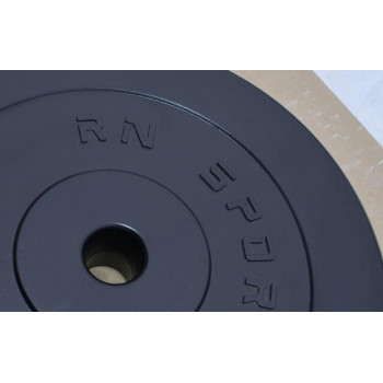 67 кг (2х1.25, 2х2.5, 2x5, 2х10 та 2x15) дисків, покритих пластиком (31 мм)