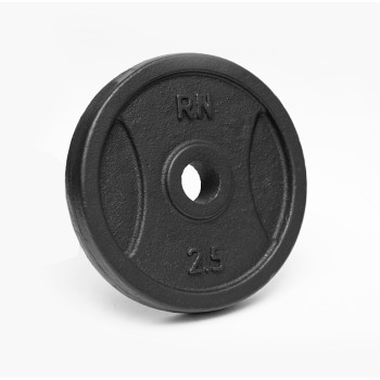 Металевий диск RN-Sport 2,5 кг під гриф Ø25мм для гантелі (штанги)