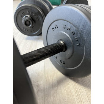 Гантелі з функцією штанги 2в1 на 52 кг RN-Sport
