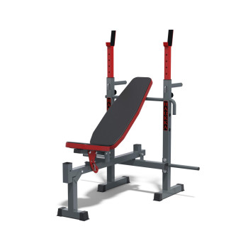 Лавка для жиму, 4 грифі, 115 кг дисків RN-Sport