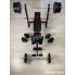 Скидка! Лава для жиму ReadMeBlack + 4 грифи, 100 кг дисків RN-Sport RMB-100