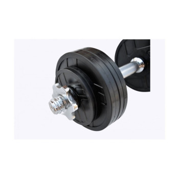 Професійна лава для жиму RN-Sport   Black Rock + Стійки Black Rock + Штанга резинова RN-Sport 105 кг з олімпійським грифом
