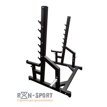 Професійна серія! Стійки під штангу RN-Sport black rock