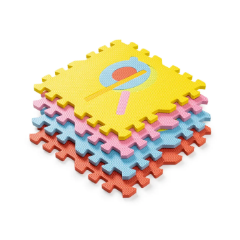 Дитячий коврик-пазл з бортиками Toys 30x30 WCG EVA - 25 частин