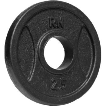 Диск олімпійський RN-Sport металевий 2.5 кг під гриф Ø50 мм (RN_chg 2.5-51)