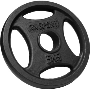 Диск олімпійський RN-Sport металевий 5 кг під гриф Ø50 мм (RN_chg 5-51)