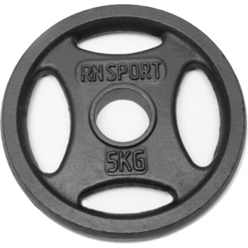 Диск олімпійський RN-Sport металевий 5 кг під гриф Ø50 мм (RN_chg 5-51)