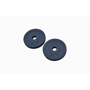 Штанга з гумовими дисками RN-Sport W-подібна 50 кг (RN_OBW50)