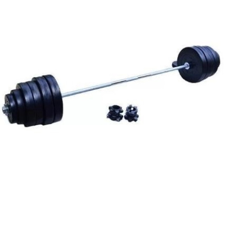 Штанга RN-Sport (PlastOlimp120) 120 кг олімпійська з протиударним покриттям