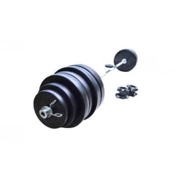Штанга RN-Sport (PlastOlimp120) 120 кг олімпійська з протиударним покриттям