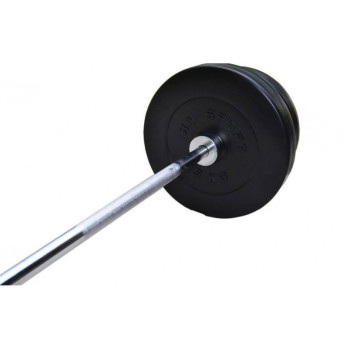 Штанга RN-Sport (PlastOlimp120) 120 кг олімпійська з протиударним покриттям