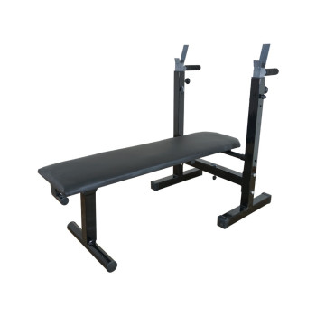 Лава для жиму зі стійками та бруси (складна), для преса А414 Hardcore GYM BLACK Максимальне навантаження 250 кг