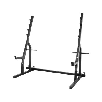 Стійки для жиму під штангу зі страховкою 40х40 мм А597 Hardcore GYM Стійки для присідань, жиму лежачи або стоячи під штангу зі страховкою