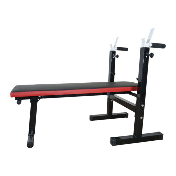 Лава для жиму зі стійками та бруси Прем PREMIUM А415 Hardcore GYM BLACK RED Максимальне навантаження 250 кг EXCLUSIVE!