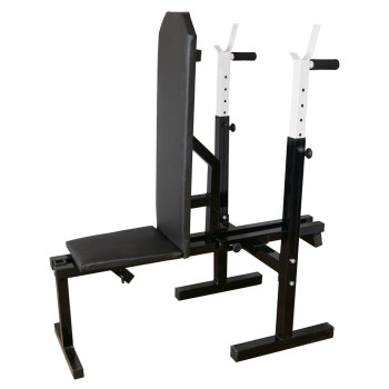 Лава для жиму зі стійками та бруси лавка досягає 90 градусів А563 Hardcore GYM EXCLUSIVE!