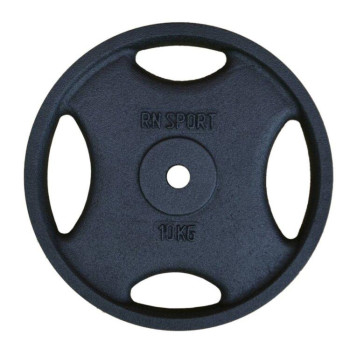 Металева штанга з дисками RN-Sport Quatro 115 кг гриф прямий 1.8 м (quatro27_115)