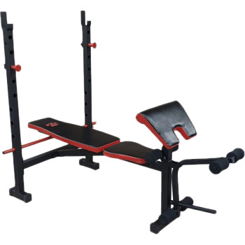 Лава для жиму RN-Sport ReadMeBlack + 4 грифи, 100 кг дисків (RMB-100)