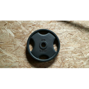 Олімпійська металева штанга RN-Sport Quatro 105 кг (2х20, 2х10, 4х5, 4х2.5 + гриф 2.2 м) (RN_Ch105)