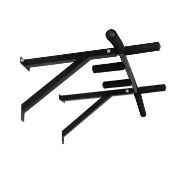 Турник №3 настенный/наддверный изогнутый с мягкими ручками/40 см Hardcore GYM (А603-Г40)