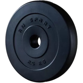 Штанга розбірна RN-Sport 50 кг з покриттям ABS (BB-50) + Рукавички